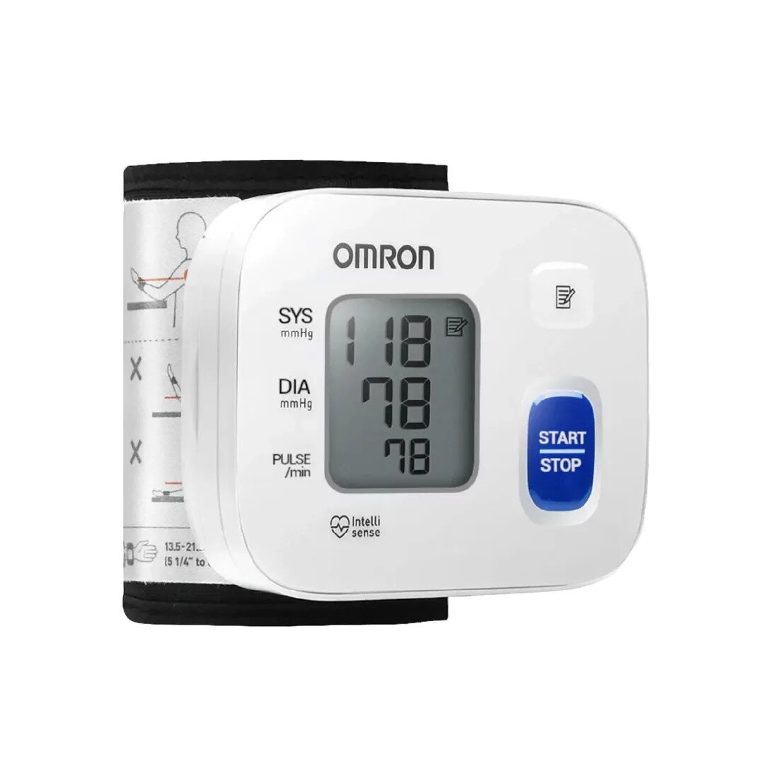 Автоматический тонометр на запястье Omron RS2 HEM-6161-E — изображение 2