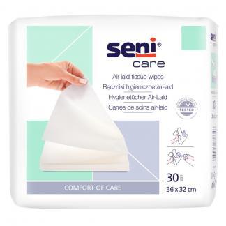 Гигиенические полотенца Seni Care Air-Laid, 36 x 32 см, 30 штук