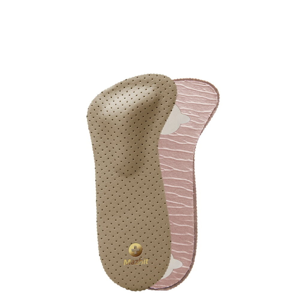 Ортопедические 2/3 стельки при поперечном плоскостопии и hallux valgus Mazbit Princess