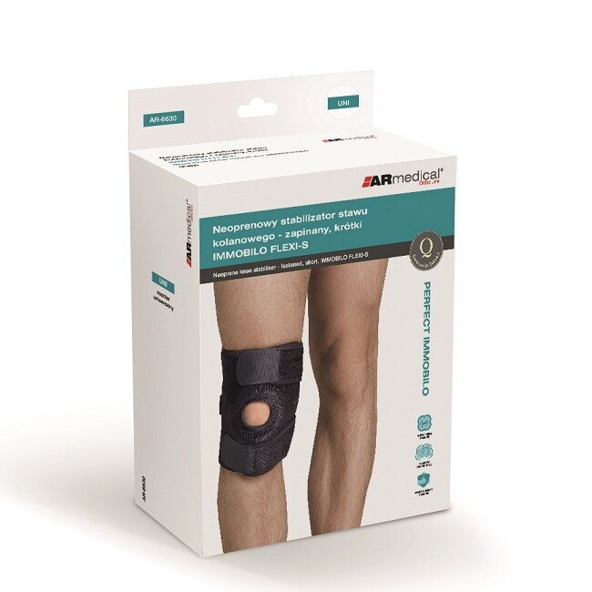 Ортез на колено с открытой коленной чашечкой ARmedical AR-6630 Flexi-S — изображение 5