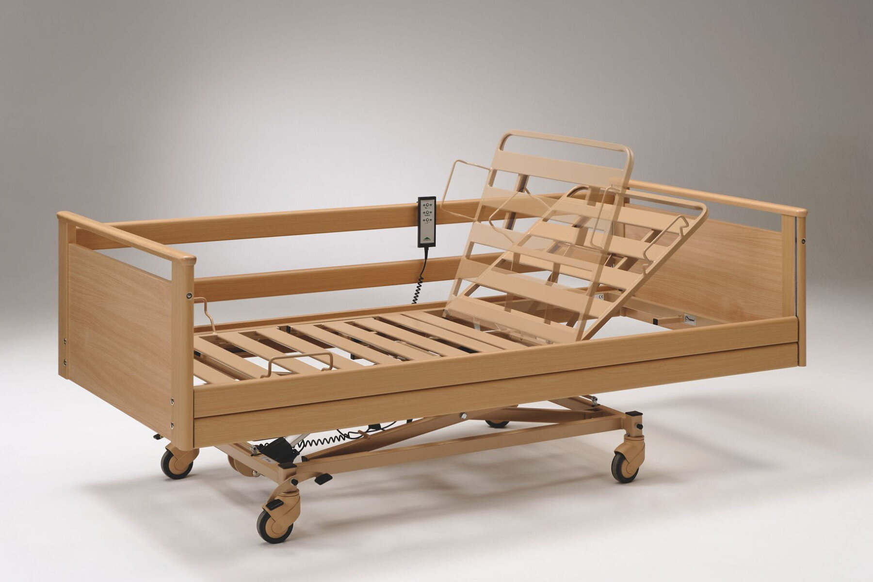 Функциональная кровать Burmeier Westfalia Klassik с ножничным подъемным механизмом и максимальной нагрузкой 200 кг — изображение 3