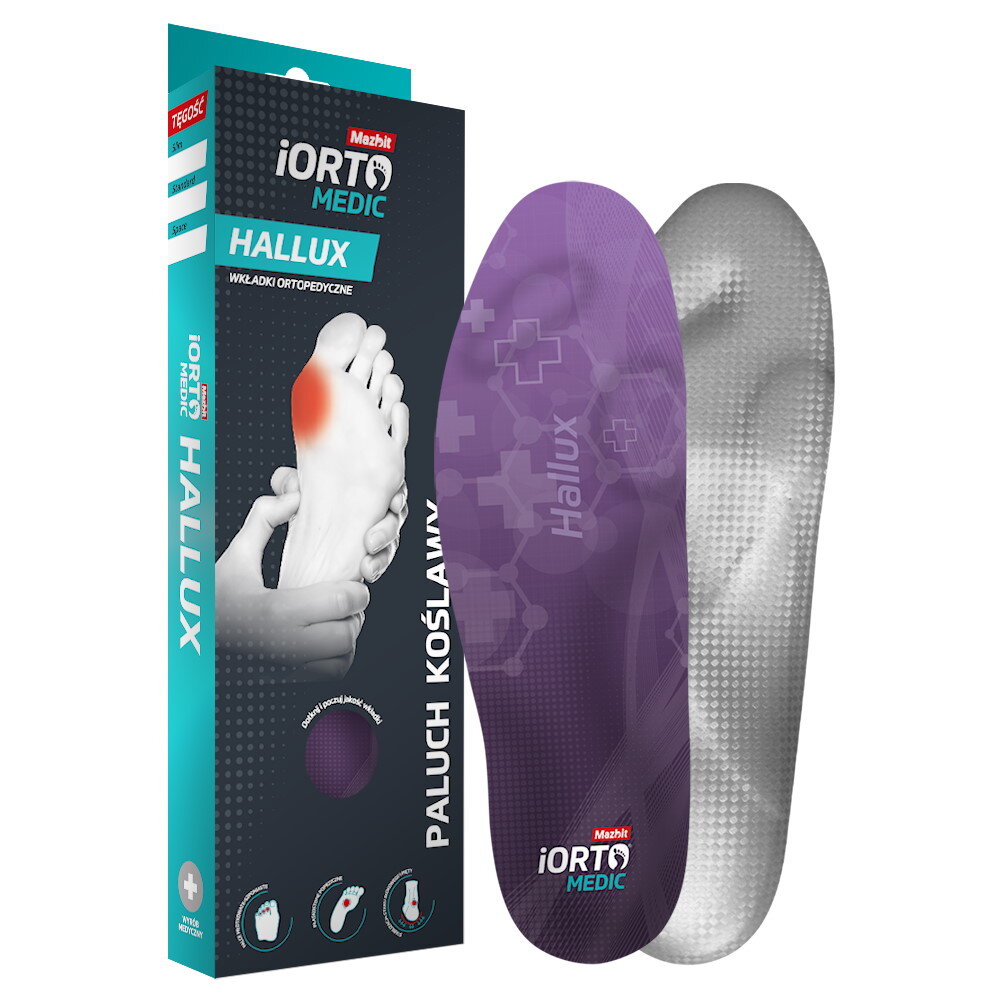 Ортопедические стельки при hallux valgus, молотко- и когтеобразных пальцах Mazbit iORTO Hallux