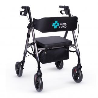 Роллатор из алюминия с четырьмя колесами Reha Fund RF-617 Marsylia