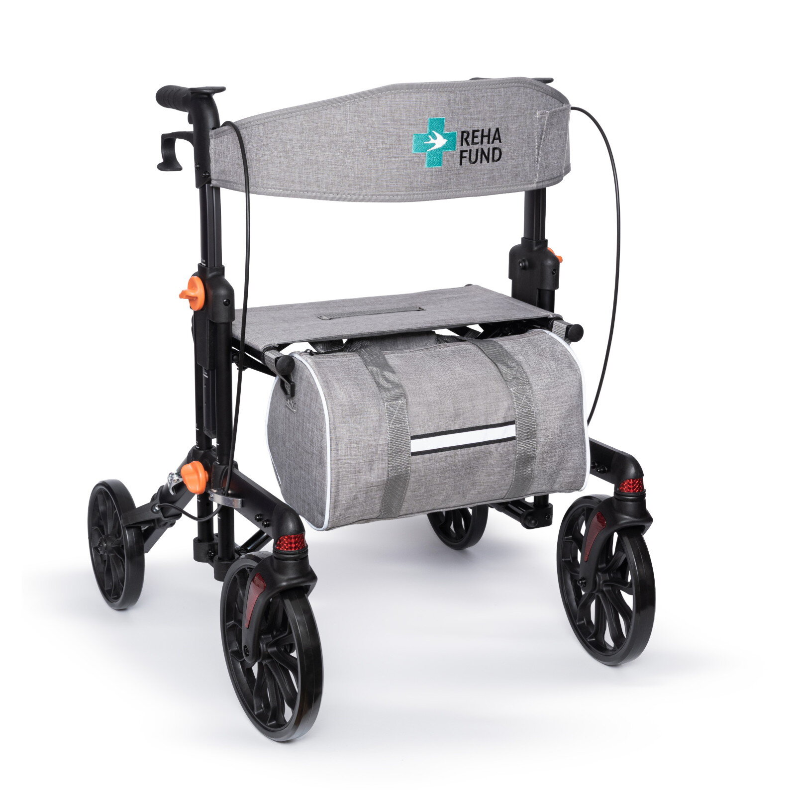 Роллатор из алюминия с четырьмя колесами Reha Fund RF-626 Berlin — изображение 4